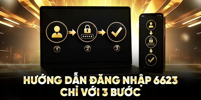 Hướng dẫn đăng nhập 6623 chỉ với 3 bước